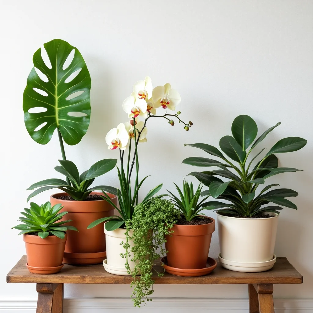 Kwitnące rośliny doniczkowe