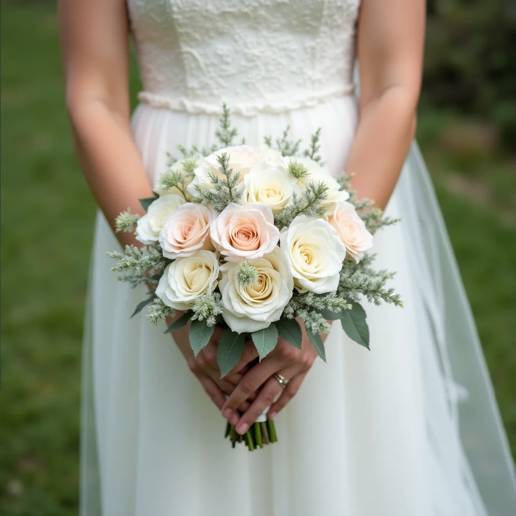 Ślubny bukiet panny młodej